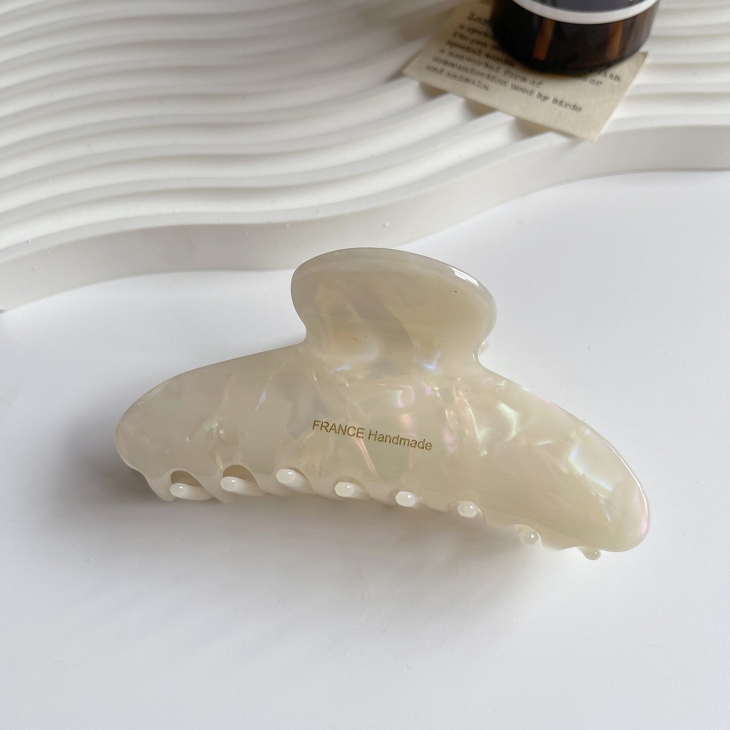 Luxury Oval Hair Claw Clip