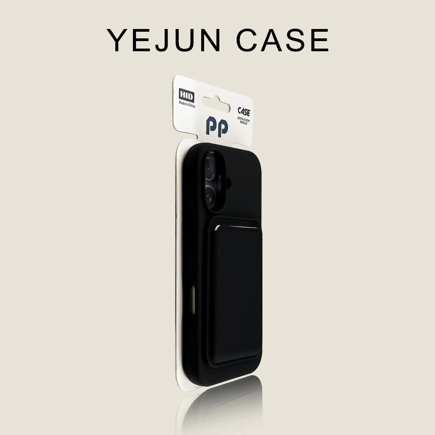Silicone Magnetic Card Holder iPhone Case