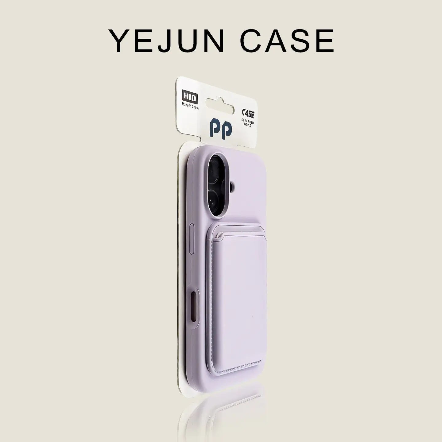Silicone Magnetic Card Holder iPhone Case