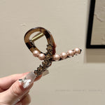 Luxury Pearl Rhinestone Hair Clip
