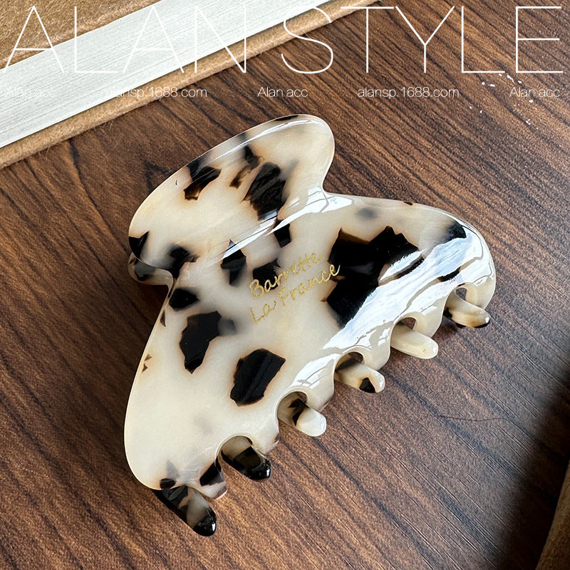Simple Acetate Medium Hair Clip