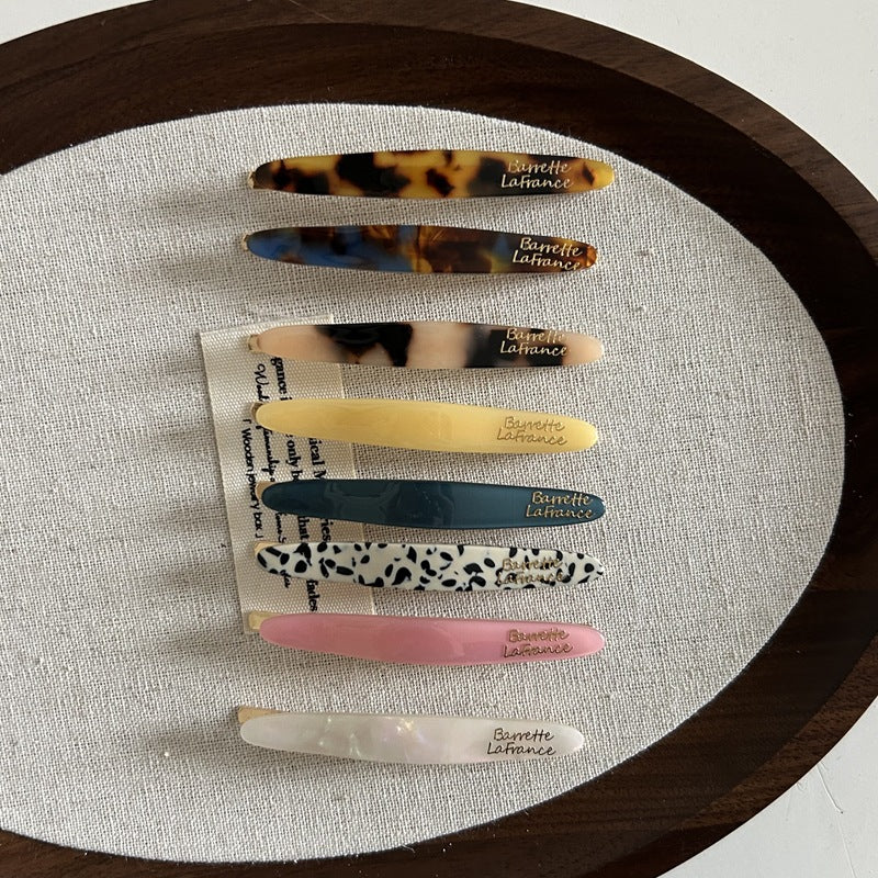 Acetate Straight Hair Clip