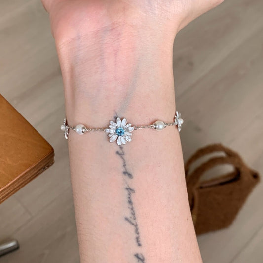 Paraiba Daisy Pearl Jewelry Set