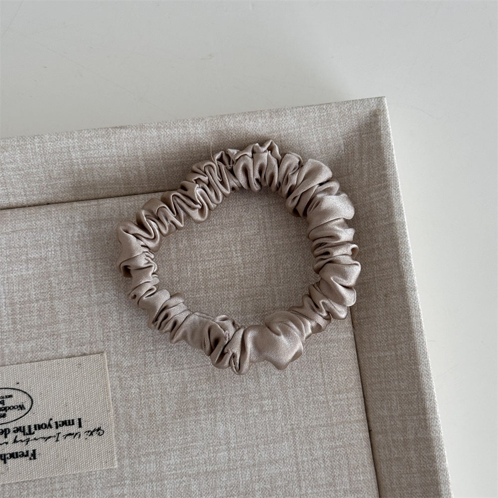 Silk Fabric Mini Hair Tie