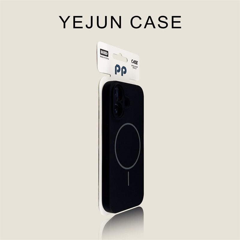 Color Block Magnetic Pop Grip iPhone Case