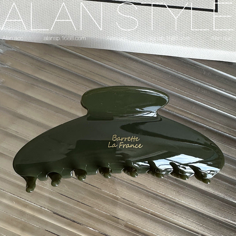 Morandi Color Acetate Hair Clip