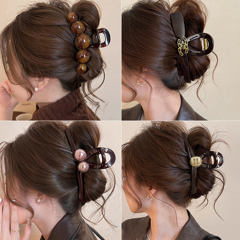 Oversized 13cm Strong-Hold Hair Claw