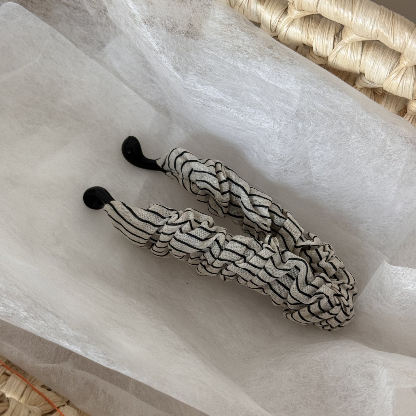 Vintage Polka Dot Banana Clip