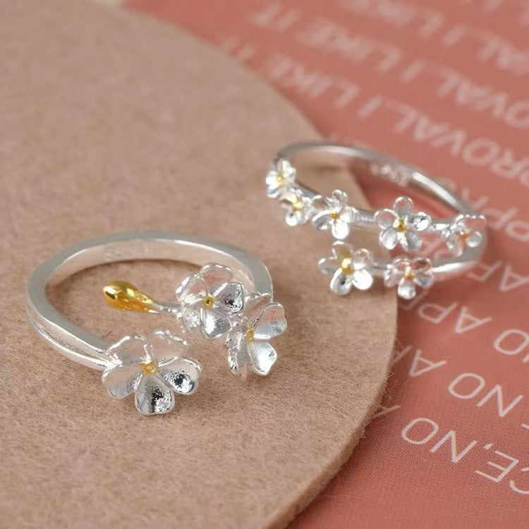 Forest 3D Flower Ring