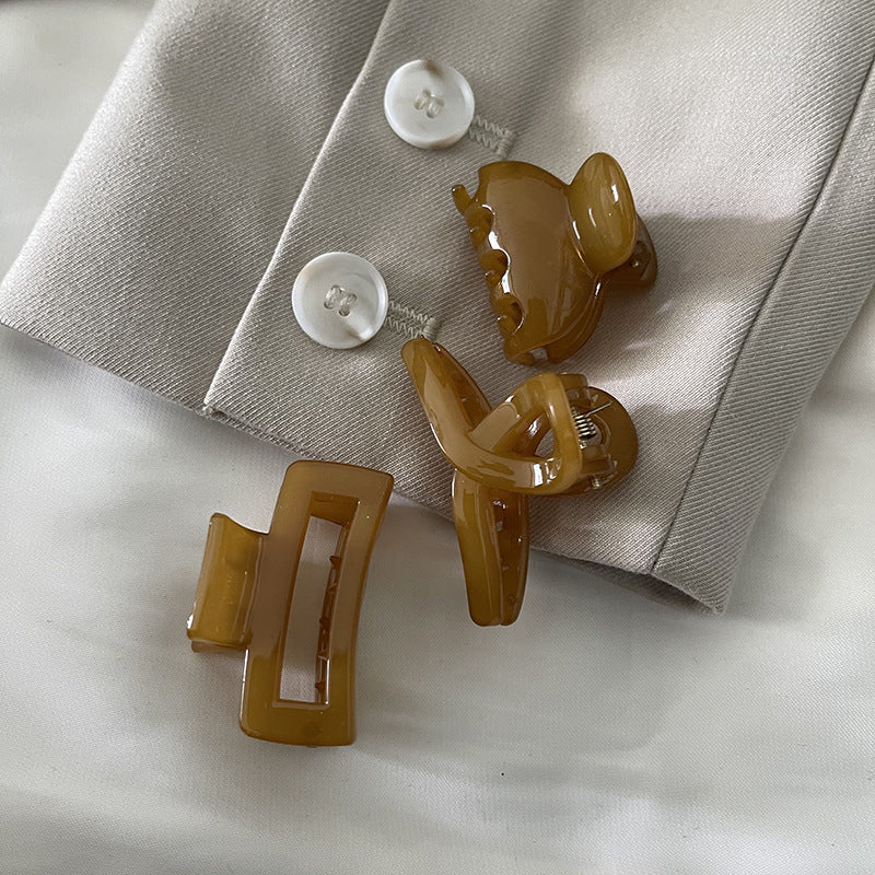 Delicate Cross Mini Hair Claw