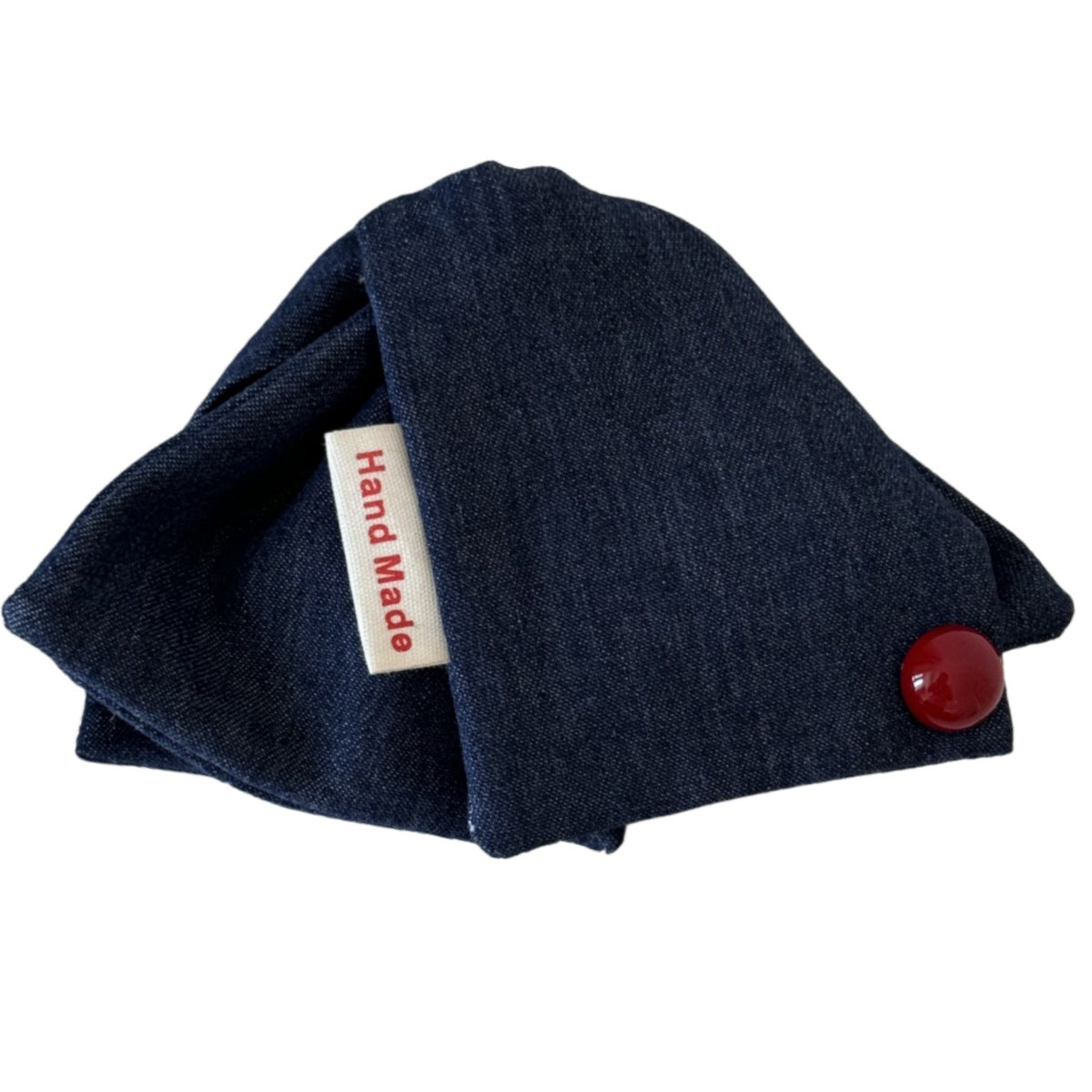 Fabric Bow Triangle Hair Claw