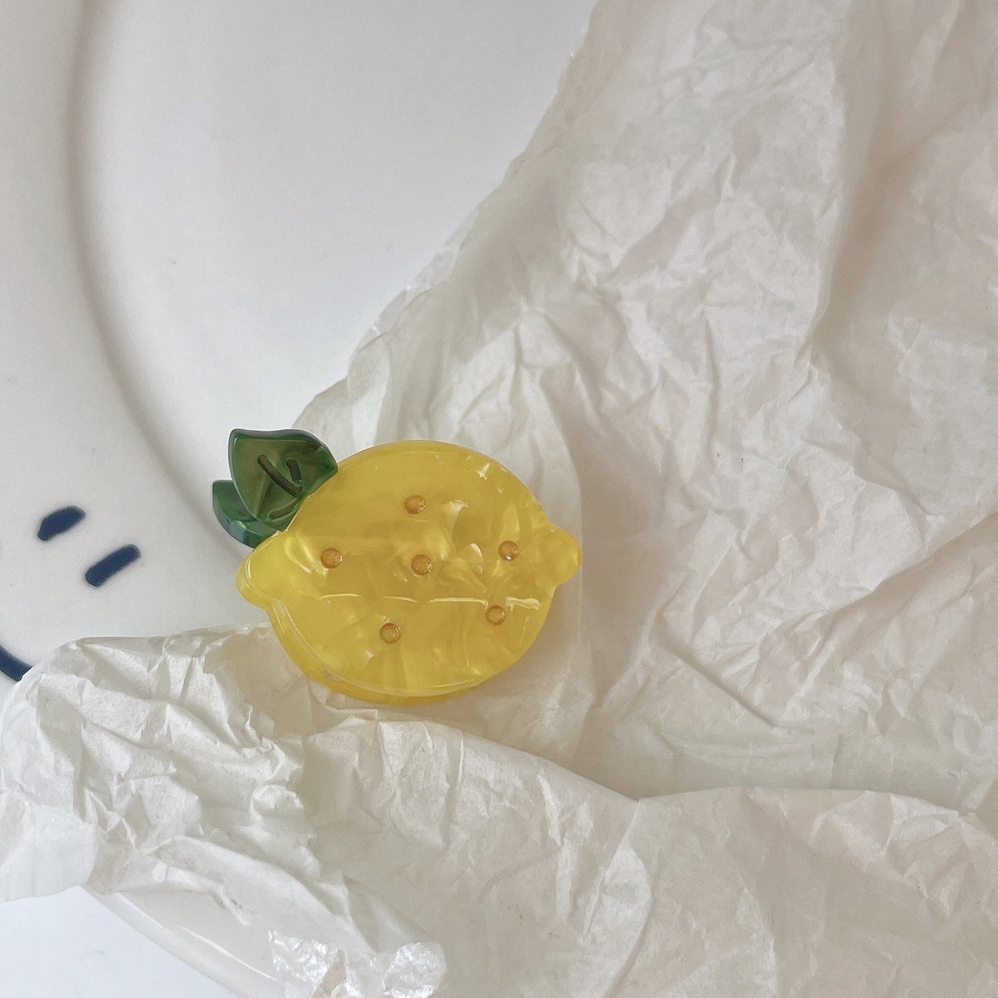 Cute Fruit Acetate Mini Clip