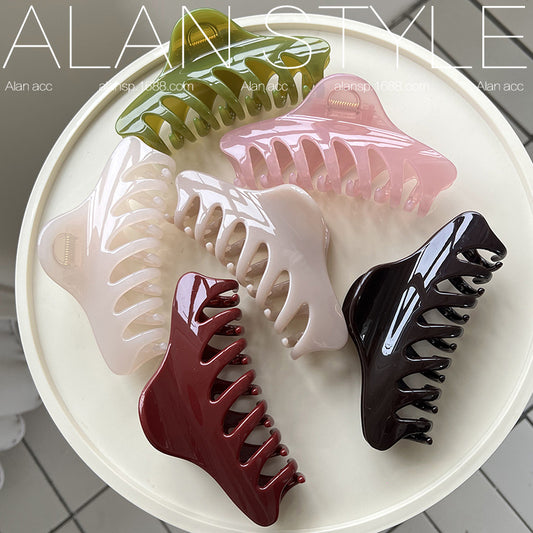 14cm Spine Acetate Hair Clip