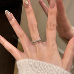 Luminous Charm – Tassel Bead Ring