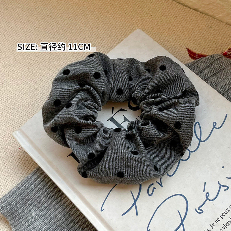 Luxury Black Bow Hair Tie