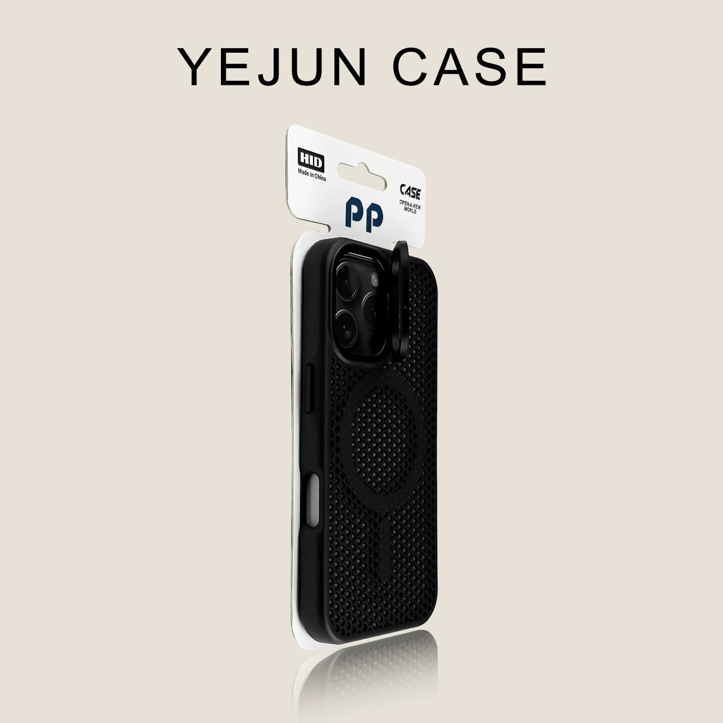 Orange Breathable Cooling MagSafe Case – Lens Stand Edition