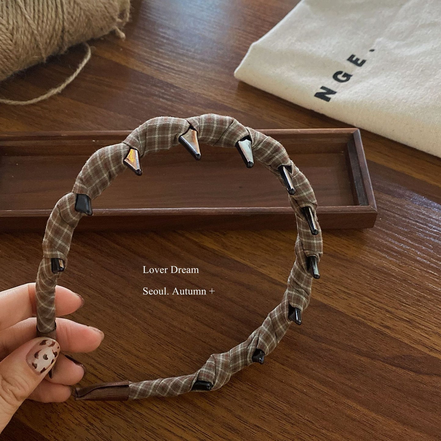 Leopard Fabric Tooth Headband