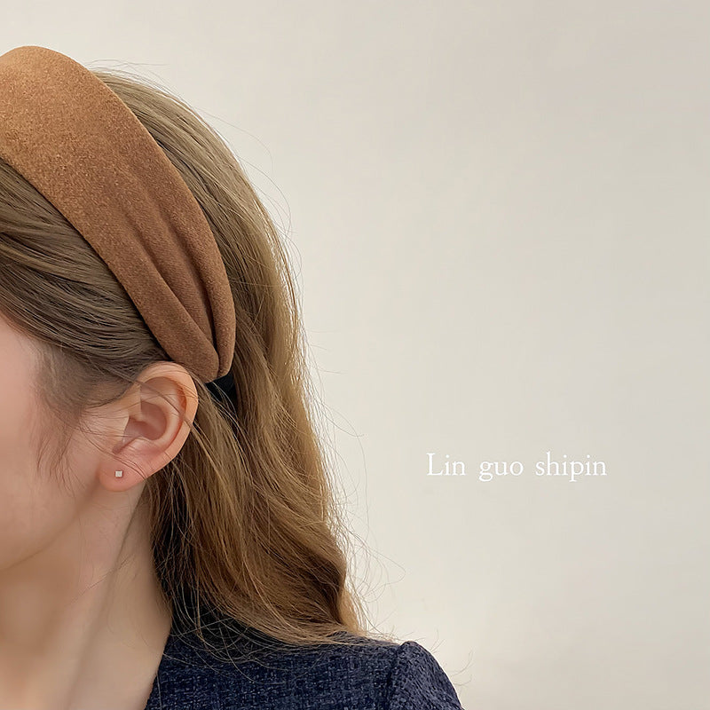 Wide Fabric Korean-Style Headband