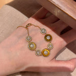 Solar Voyage – Tiger Eye Compass Bracelet