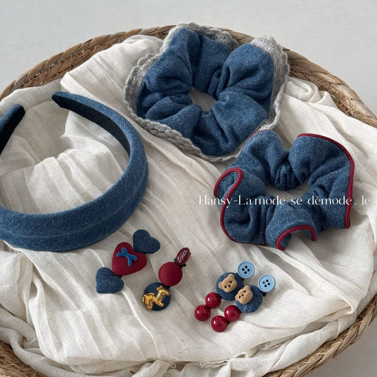 Autumn Winter Bear Hair Clip