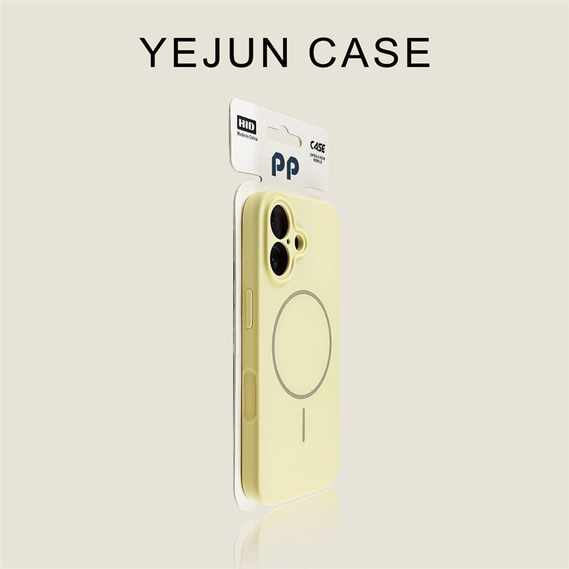 Color Block Magnetic Pop Grip iPhone Case