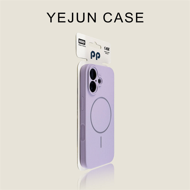 Color Block Magnetic Pop Grip iPhone Case