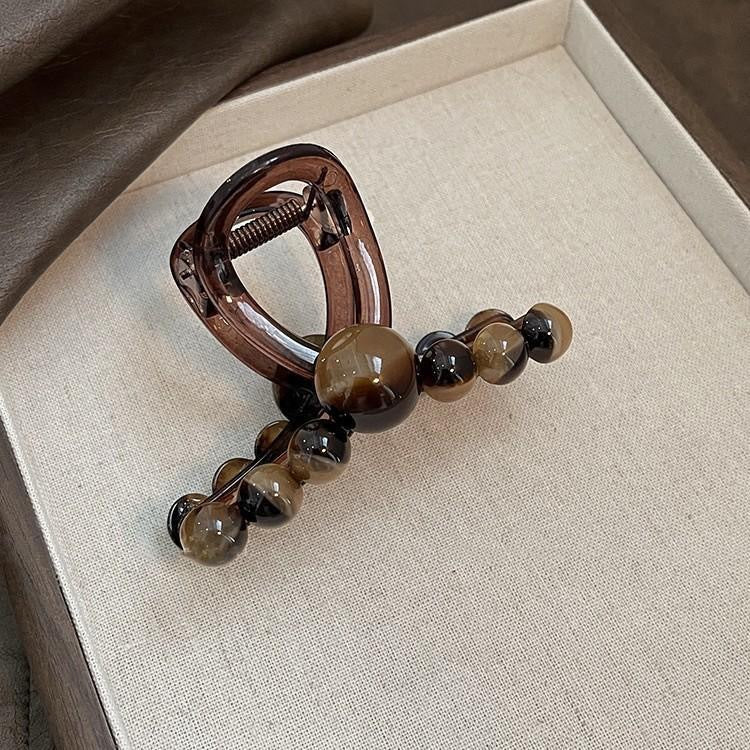 Gradient Bead Hair Claw