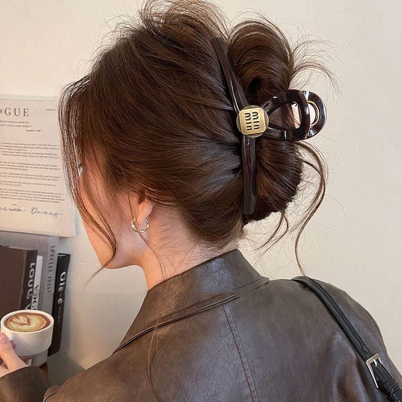 Oversized 13cm Strong-Hold Hair Claw