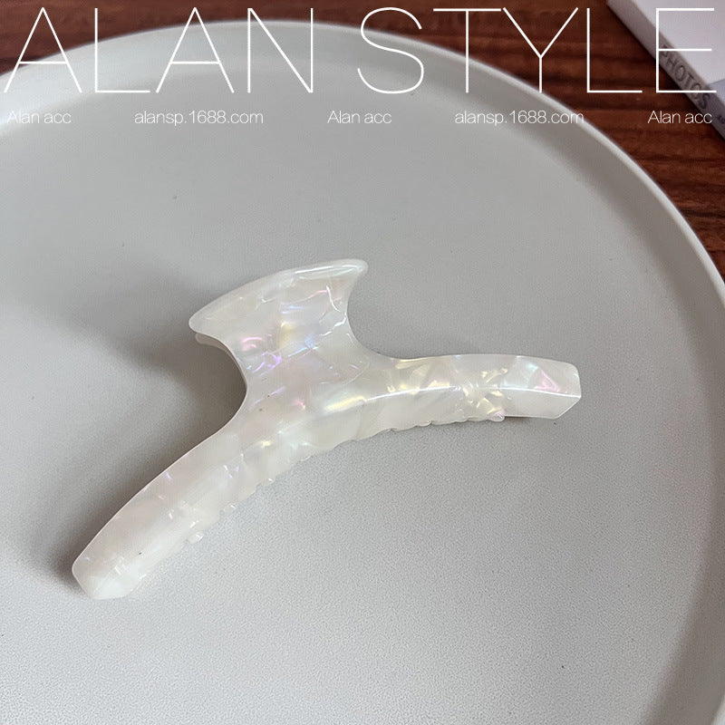 ALAN French Leopard Acetate Hair Claw Clip