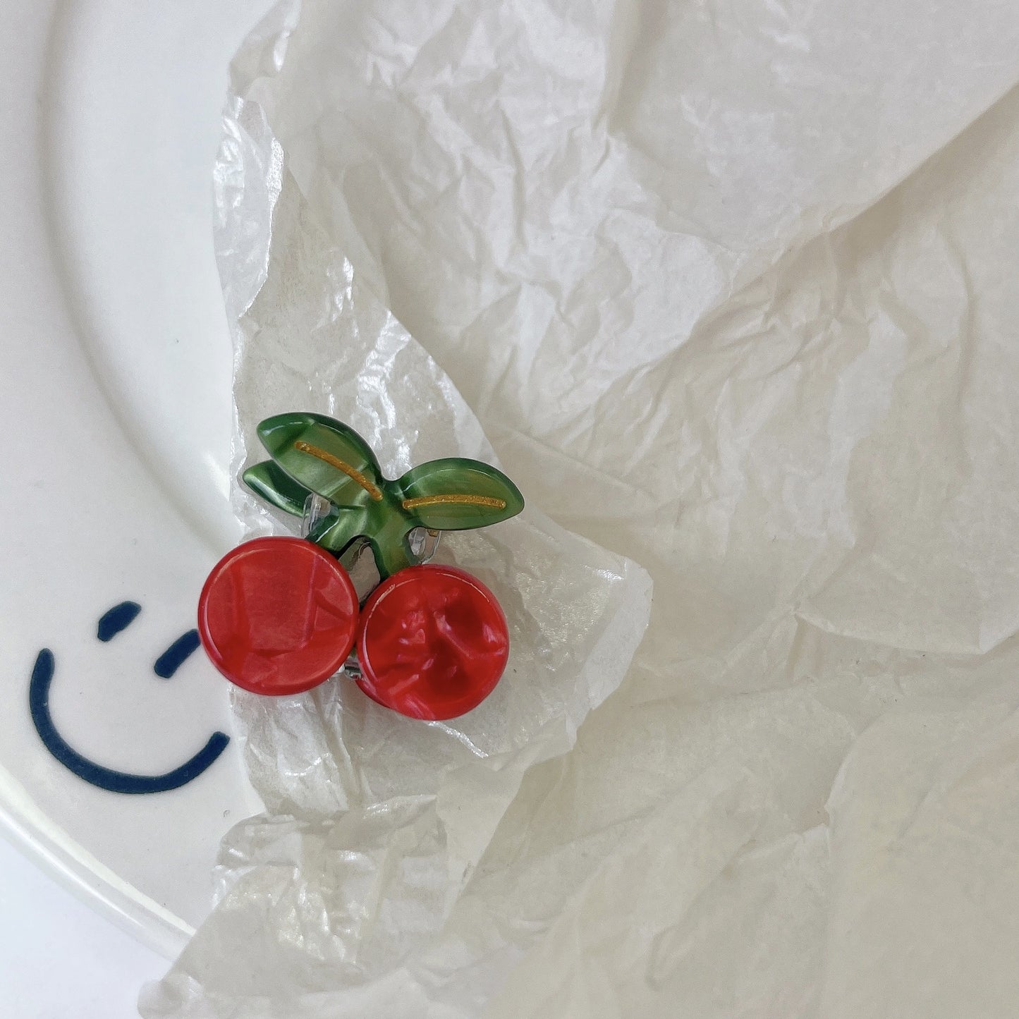 Cute Fruit Acetate Mini Clip