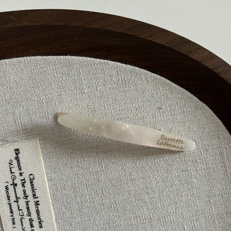 Acetate Straight Hair Clip