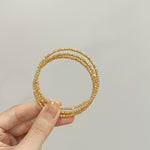 Silver Veil – Multi-Layer Circle Bracelet