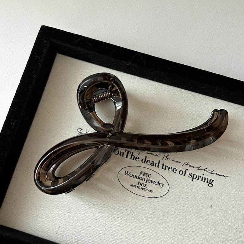 Large Hollow Hair Claw Clip