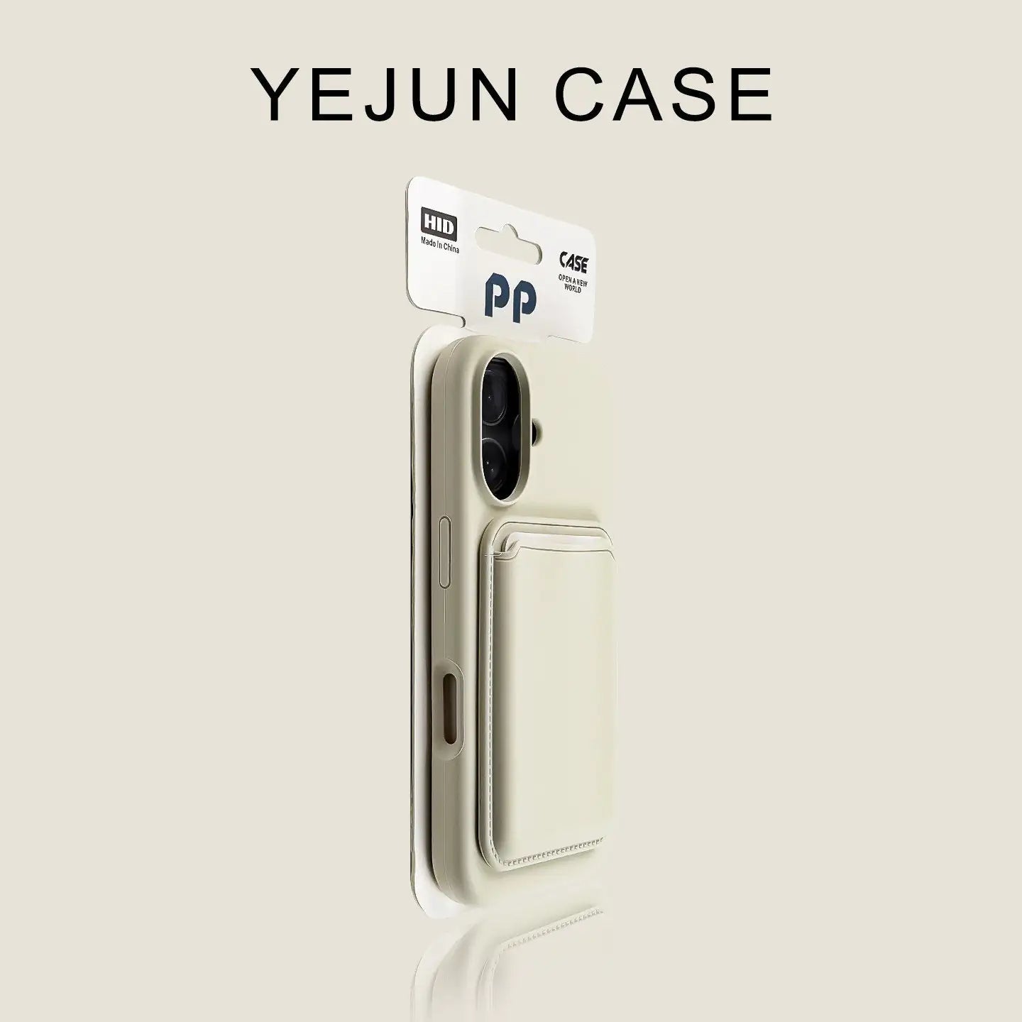 Silicone Magnetic Card Holder iPhone Case