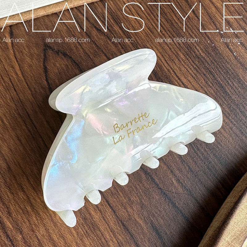 Simple Acetate Medium Hair Clip