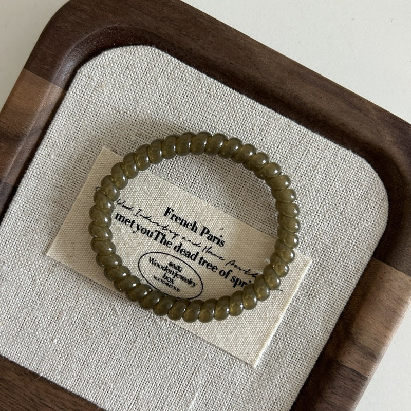 Basic Jelly Telephone Hair Coil