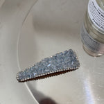 Blue Crystal Bow Hair Clip