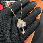 Rainbow Drizzle — Umbrella Zircon Jewelry Set