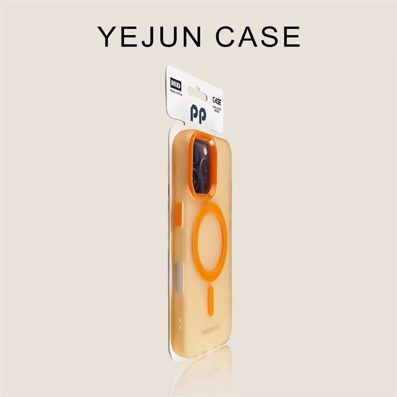 Slim Candy Color Magnetic iPhone Case