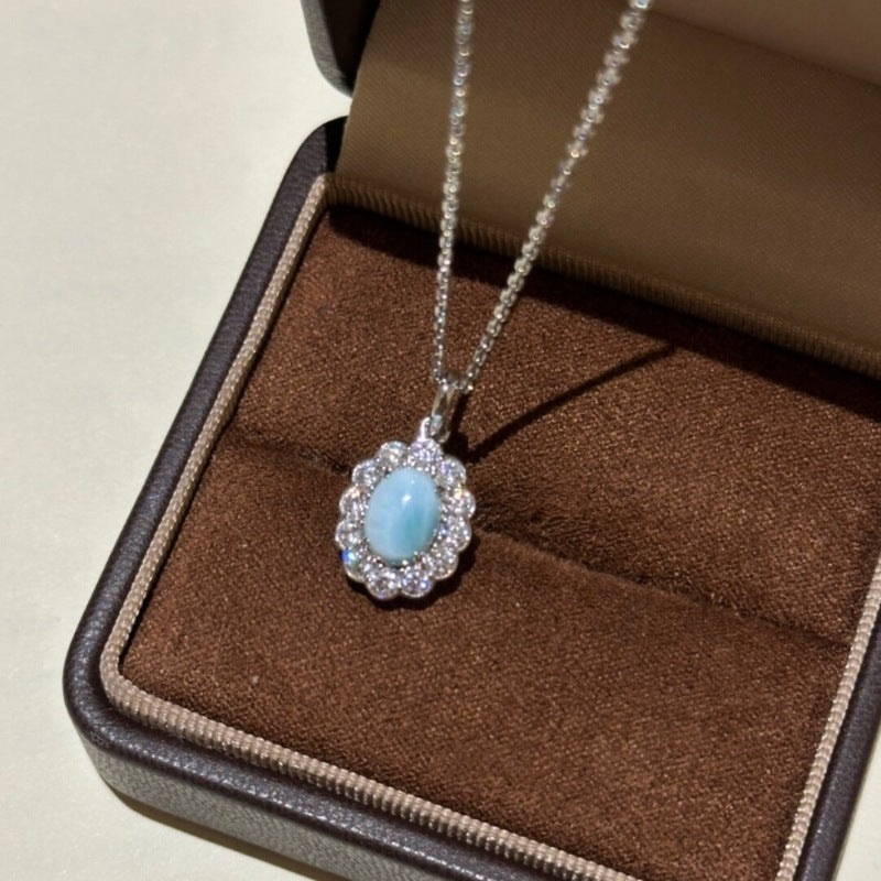 Ocean Aura – Pavé Zirconite & Sea Stone Set