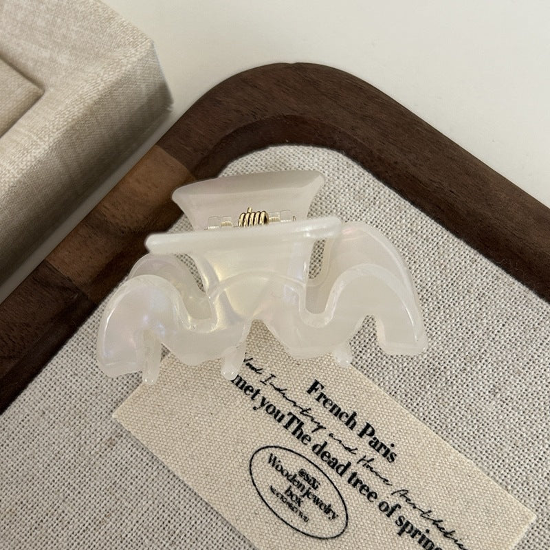 Wavy Acetate Small Hair Claw