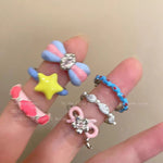 Dopamine Enamel Star Ring