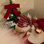 Red Christmas Hat Plush Headband