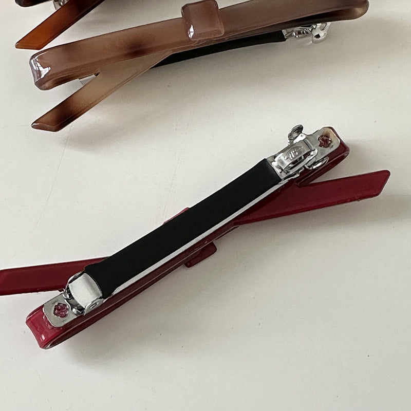 Acetate Bow Hair Clip