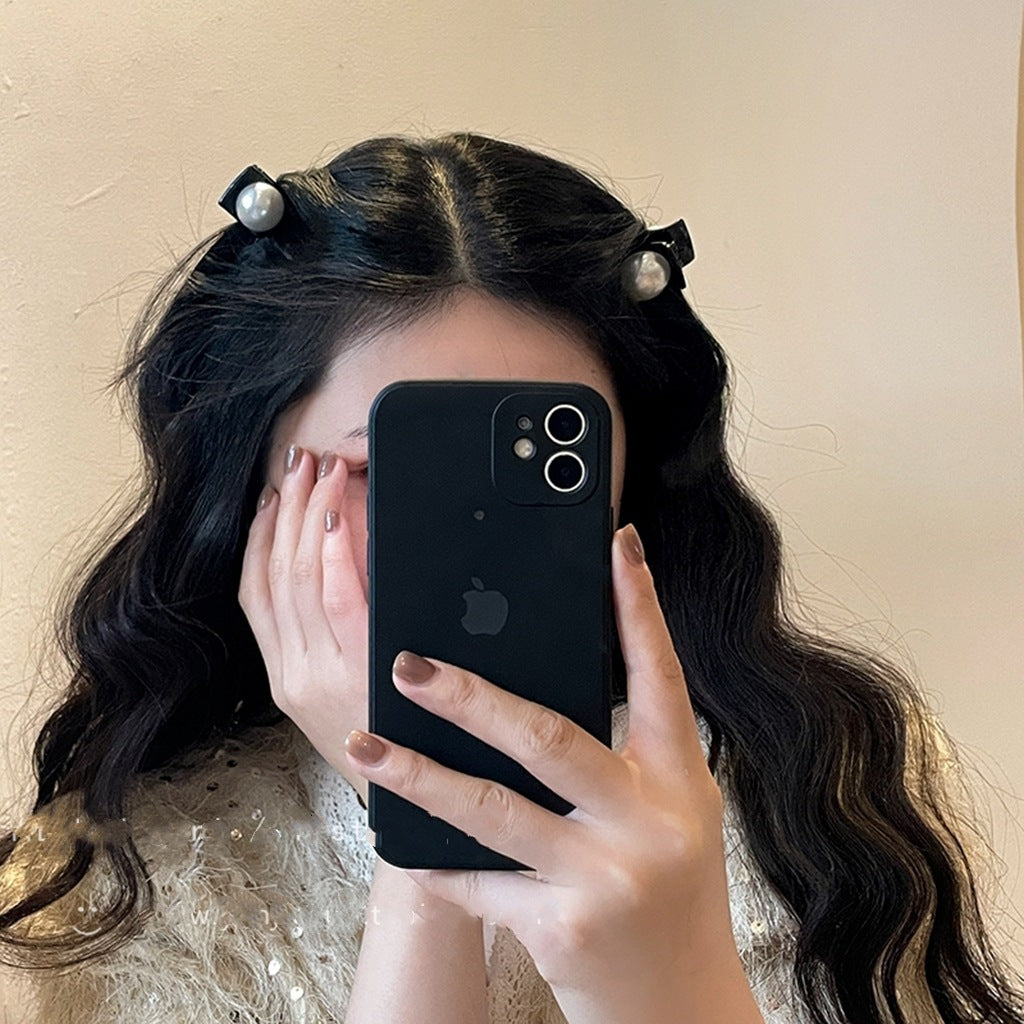 Pearl Mini Hair Claw Clip