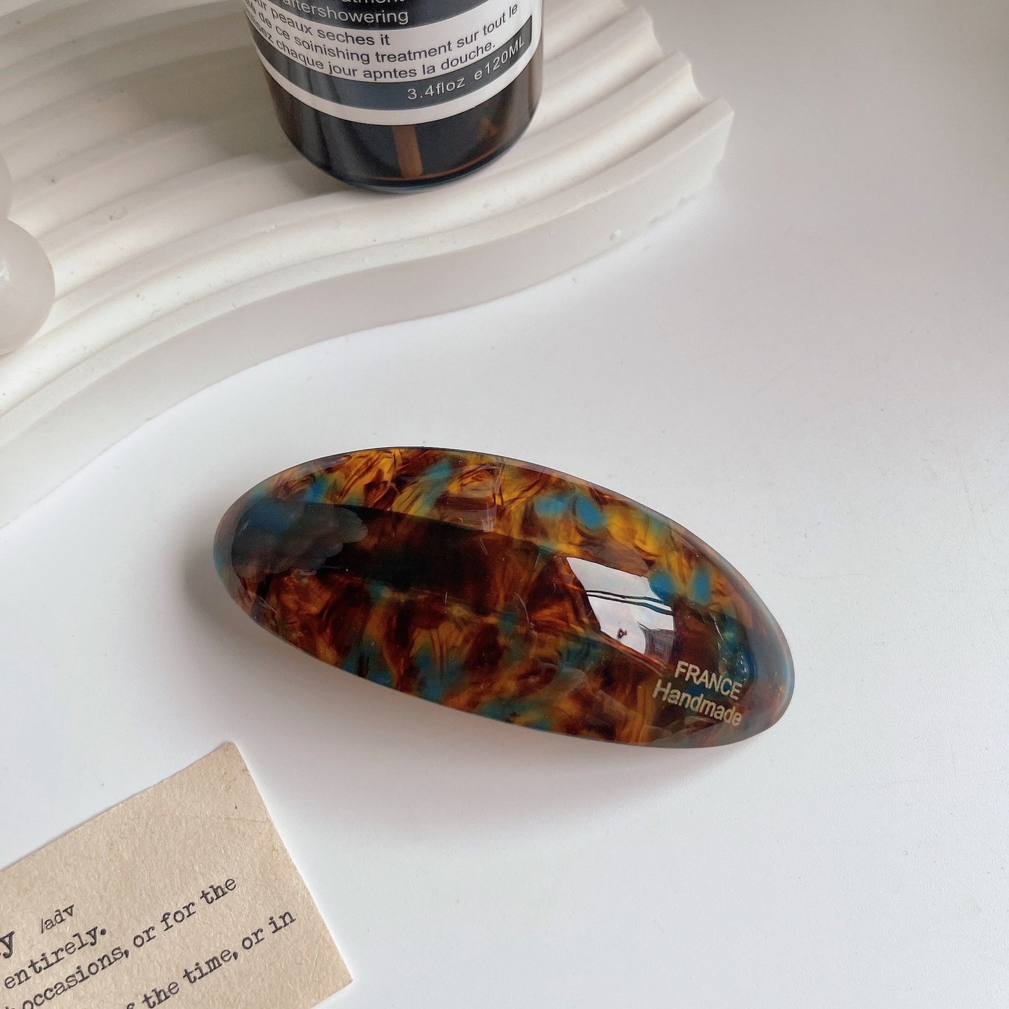 Korean Acetate Half-Up Hair Clip