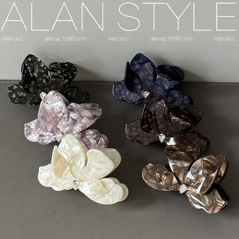 Bougainvillea Acetate Hair Clip