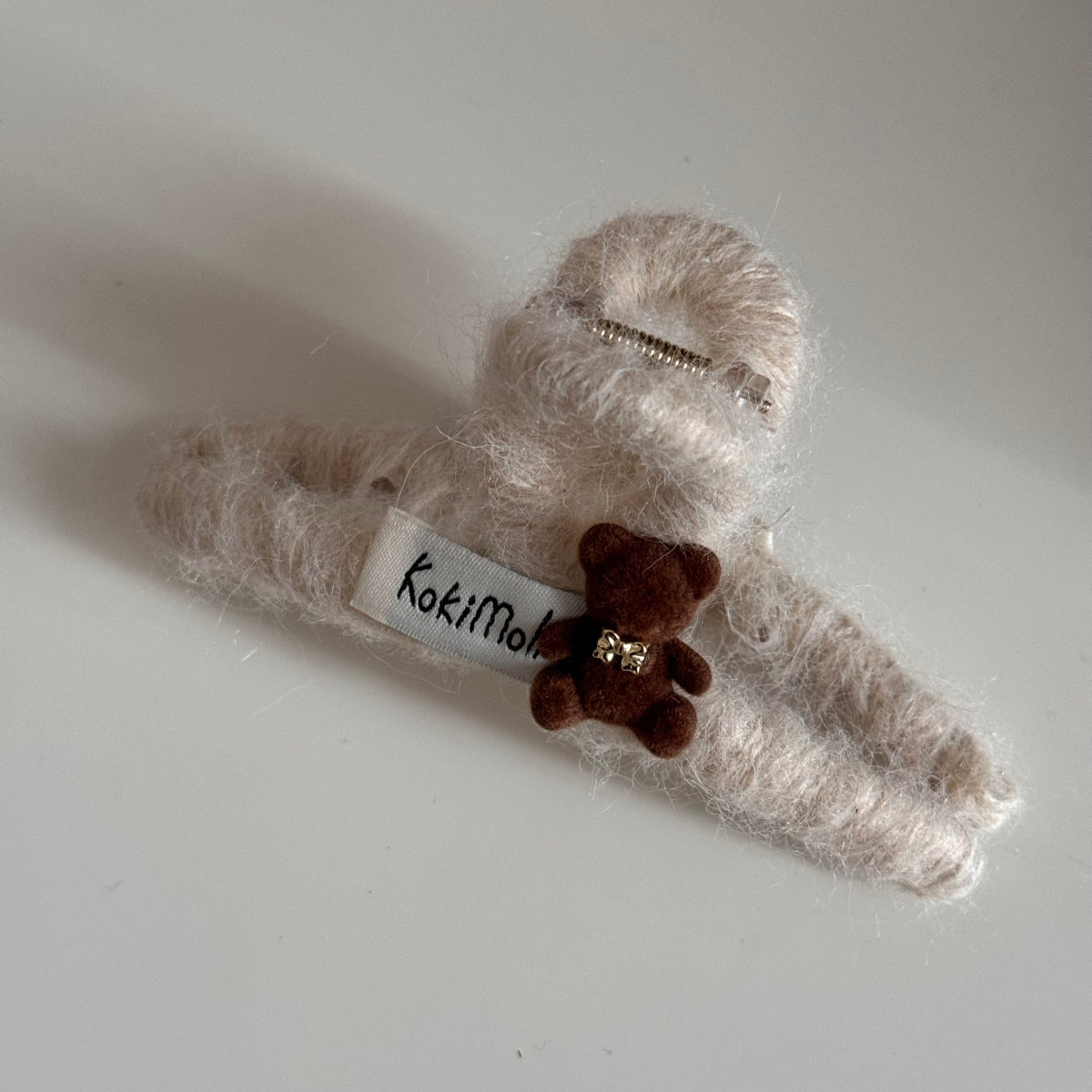 Autumn Winter Plush Bear Hair Claw