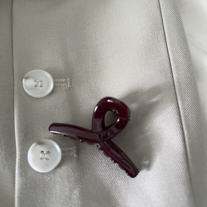 Delicate Cross Mini Hair Claw