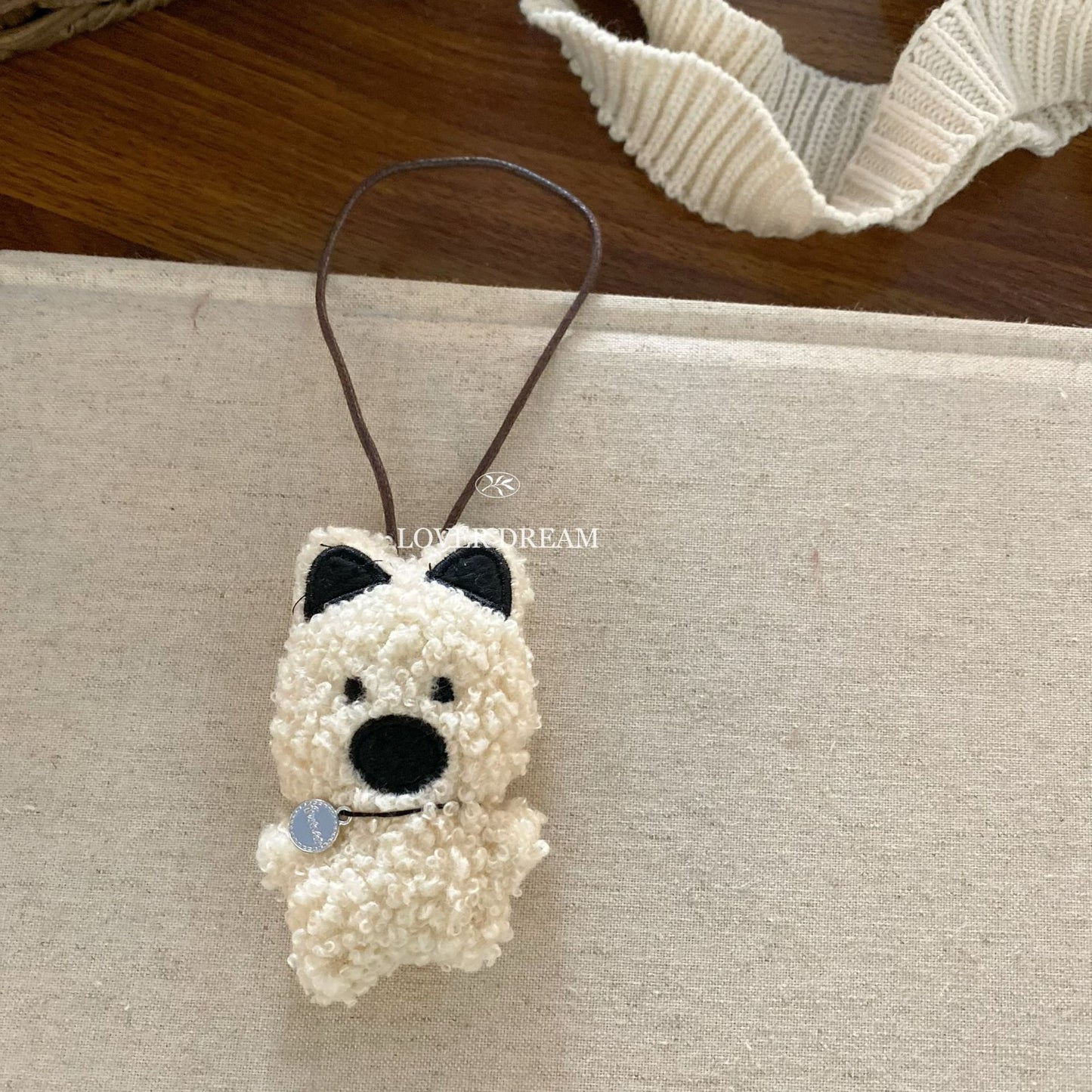 Red New Year Bear & Bunny Keychain